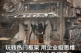 玩转热门框架 用企业级思维 开发通用够硬的大数据平台