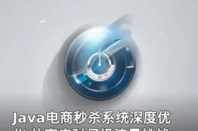Java电商秒杀系统深度优化 从容应对亿级流量挑战