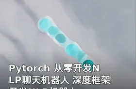 Pytorch 从零开发NLP聊天机器人 深度框架 开发NLP机器人