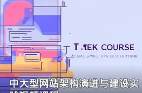 中大型网站架构演进与建设实践视频课程
