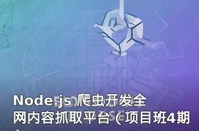 Node.js 爬虫开发全网内容抓取平台（项目班4期）
