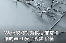 Web攻防视频教程 非常详细的Web安全视频 价值 600