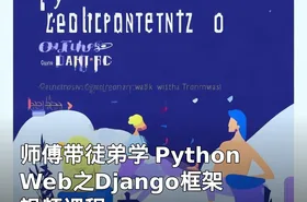 师傅带徒弟学 Python Web之Django框架视频课程