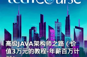高级JAVA架构师之路（价值3万元的教程-年薪百万计划）