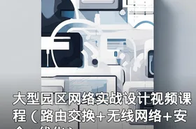 大型园区网络实战设计视频课程（路由交换+无线网络+安全+优化）