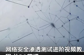 网络安全渗透测试进阶视频教程 共30节课