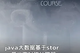 java大数据基于storm开发实时流处理器