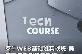 泰牛WEB基础班实战班-美团项目系列视频教程