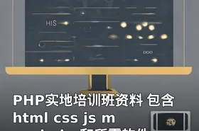 PHP实地培训班资料 包含html css js mysql php和所需软件