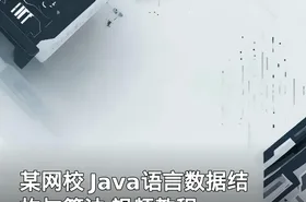 某网校 Java语言数据结构与算法 视频教程