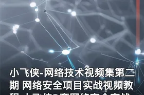 小飞侠-网络技术视频集第二期 网络安全项目实战视频教程 小飞侠3套网络安全实战课程