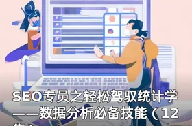 SEO专员之轻松驾驭统计学——数据分析必备技能（12集）