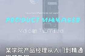 某学院产品经理从入门到精通视频教程