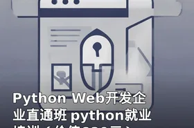 Python Web开发企业直通班 python就业培训（）