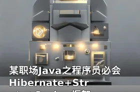 某职场Java之程序员必会Hibernate+Struts+Spring框架