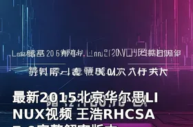 最新2015北京华尔思LINUX视频 王浩RHCSA7.0完整解密版本