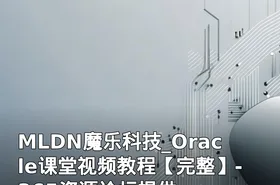MLDN魔乐科技_Oracle课堂视频教程【完整】-365资源论坛提供