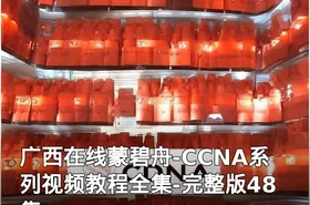 广西在线蒙碧舟-CCNA系列视频教程全集-完整版48集
