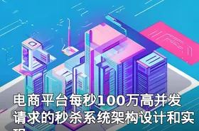 电商平台每秒100万高并发请求的秒杀系统架构设计和实现