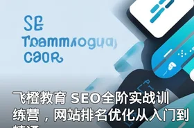 飞橙教育 SEO全阶实战训练营，网站排名优化从入门到精通