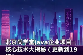 北京尚学堂java企业项目核心技术大揭秘（更新到19课）