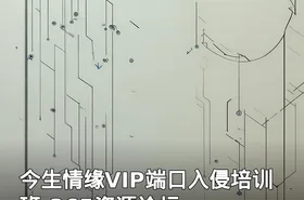 今生情缘VIP端口入侵培训班-365资源论坛