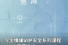 今生情缘VIP安全系列课程-365资源论坛