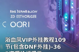 浴血凤VIP外挂教程109节(包含DNF外挂)-365资源论坛提供