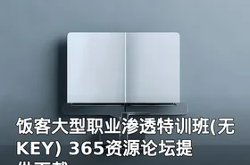 饭客大型职业渗透特训班(无KEY) 365资源论坛提供下载