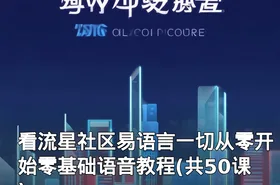 看流星社区易语言一切从零开始零基础语音教程(共50课)