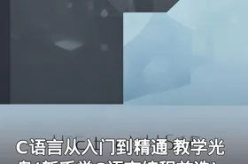 C语言从入门到精通 教学光盘(新手学C语言编程首选)