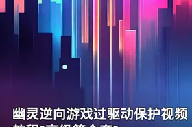 幽灵逆向游戏过驱动保护视频教程[高级篇全套]