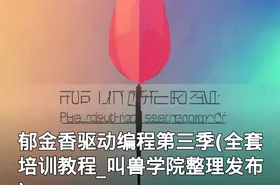 郁金香驱动编程第三季(全套培训教程_叫兽学院整理发布)