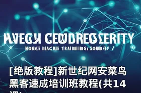 新世纪网安菜鸟黑客速成培训班教程(共14课)
