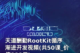 天道酬勤RootKit循序渐进开发视频(共50课_)