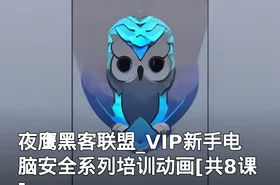 夜鹰黑客联盟_VIP新手电脑安全系列培训动画[共8课]