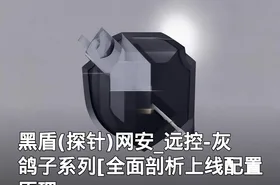 黑盾(探针)网安_远控-灰鸽子系列[全面剖析上线配置原理