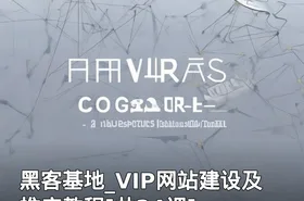 黑客基地_VIP网站建设及推广教程[共24课]