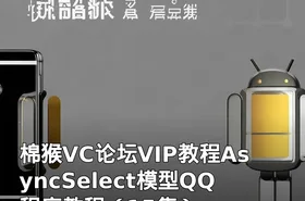 棉猴VC论坛VIP教程AsyncSelect模型QQ程序教程（15集）