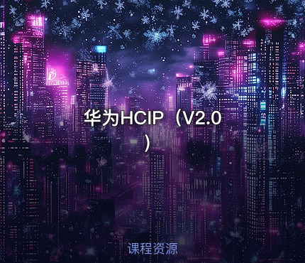华为HCIP（V2.0）