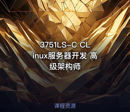 3751LS-C CLinux服务器开发 高级架构师