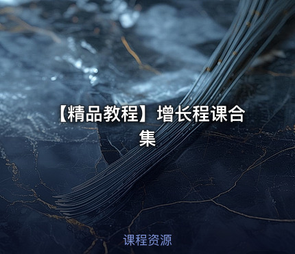 【精品教程】🧍增长程课合集