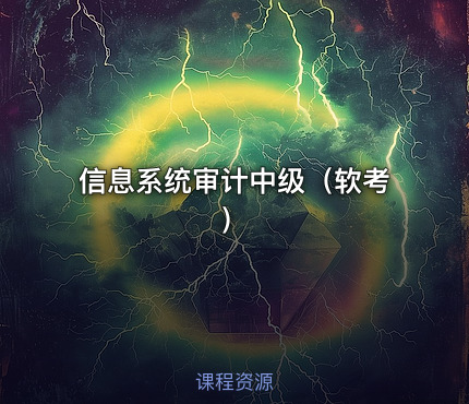 信息系统审计中级（软考）