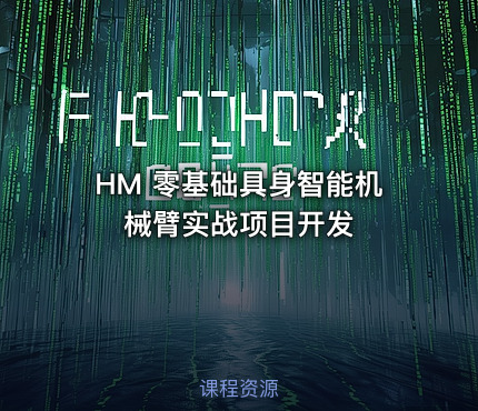 HM 零基础具身智能机械臂实战项目开发