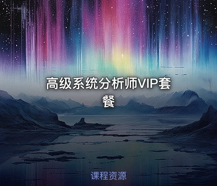 高级系统分析师VIP套餐