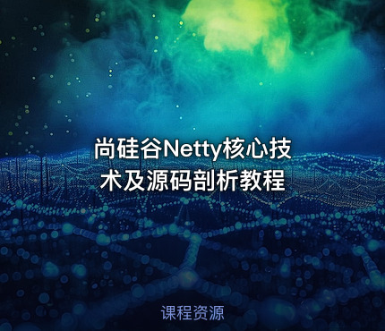 尚硅谷Netty核心技术及源码剖析教程