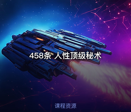 458条 人性顶级秘术