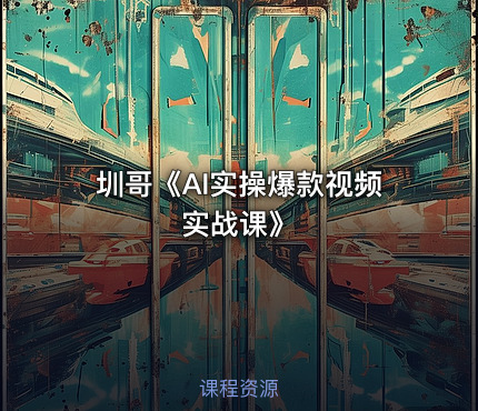 圳哥《AI实操爆款视频实战课》