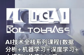 AI技术全栈系列课程(数据分析+机器学习+深度学习+大模型)