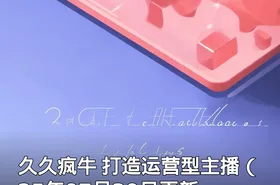 久久疯牛 打造运营型主播（25年07月30日更新